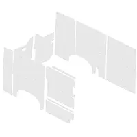 Load Area Protection Kit to suit Volkswagen Transporter T6 SWB (12/2015 – Current) Dual Sliding Door