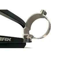 Commercial Max/Oval Steel Accessory 100mm conduit carrier caps and 3 brackets, NO PIPE