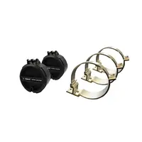Commercial Max/Oval Steel Accessory 150mm conduit carrier with caps and 3 brackets