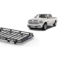 Roof Racks for Dodge Ram 1500/2500 Quad Cab (2009 – Current) Oval Steel Platform