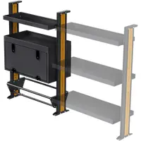 Driver's Side Front Additional Shelving Kit G - 800mm Wide x 1300mm High
