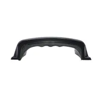 Bolt-on Grab Handle - Diecast Black Powder Coated Steel - 164 x 45mm
