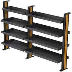 Shelving Kit AA - 1000mm + 400mm Wide x 1000mm High