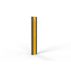 Autosafe Alloy Upright Extrusion (150mm width x 50mm depth) - 1100mm length, Upright Height: 1100mm, Upright Dimensions (Width & Depth): 150mm x 50mm