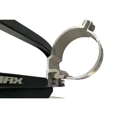 Commercial Max/Oval Steel Accessory 100mm conduit carrier caps and 3 brackets, NO PIPE