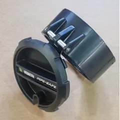 Commercial Max/Oval Steel Accessory 150mm conduit carrier caps and 3 brackets, NO PIPE
