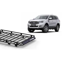 Roof Racks for Ford Everest Wagon (2015 – 2022) Oval Steel Platform