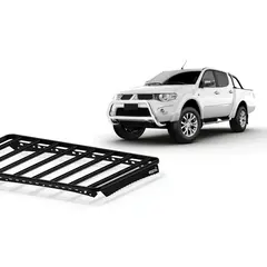 Roof Racks for Mitsubishi Triton Dual Cab (07/06 – 03/15) Wedgetail Adventure Platform