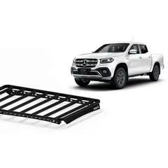 Roof Racks for Mercedes Benz X Class Dual Cab With Factory Roof Rails (2017 – 2020) Wedgetail Adventure Platform