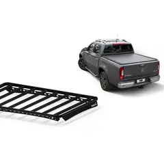 Roof Racks for Mercedes Benz X Class Dual Cab (2017 – 2020) Wedgetail Adventure Platform to suit EGR roll top roof rack