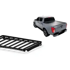 Roof Racks for Mazda BT-50 Dual Cab (2020 – Current) Wedgetail Adventure Platform to suit EGR roll top roof rack