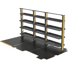 Full Length Driver's Side Shelving for LDV Deliver 9 LWB (07/2020 - Current)