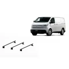 Roof Racks for LDV Deliver 7 SWB Low Roof (01/2024 – Current) Trademax Crossbars x 3