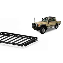 Roof Racks for Toyota Landcruiser 79 Dual Cab (1999 – Current) Wedgetail Adventure Platform