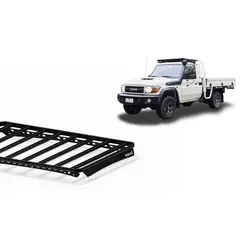 Roof Racks for Toyota Landcruiser 79 Cab Chassis (1999 – Current) Wedgetail Adventure Platform