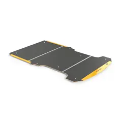 Non-Slip Black Ply Floor for Ford Transit Custom LWB (01/2024 - Current) Single Sliding Door
