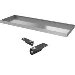 Steel Shelf (300mm wide x 1000mm long) with Brackets & Fixings