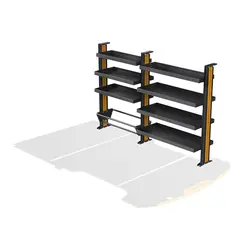 Shelving Kit DA - 800mm x 1000mm Wide x 1350mm High