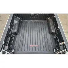 Ford RANGER XL, XLS, XLT, SPORT RA (NEXT GEN) DC 2022+ UTE TUB MAT - Heavy Duty Moulded Rubber Mat (for Factory Plastic Tub Liner)