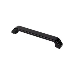 Moulded Bolt-on Grab Handle - Polyurethane Black - Steel Core - 300mm
