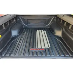 Mazda BT-50 DC 2021+ UTE TUB MAT - Heavy Duty Moulded Rubber Mat (for Factory Plastic Tub Liner) (BT50)