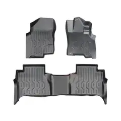 Nissan NAVARA NP300 DC 2021-2025 Bodyline 3D Floor Mats FloorLiner Carpet Protection