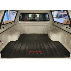 Toyota HILUX SR SR5 DC 2015-2025 UTE TUB MAT - Heavy Duty Moulded Rubber Mat (for Spray & Naked tub)