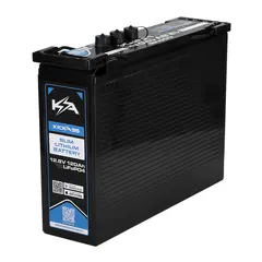 KickAss Smart 12V 120Ah Lithium Slimline Deep Cycle Battery LifePO4