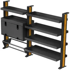 Shelving Kit GA - 1000mm + 1000mm Wide x 1000mm High