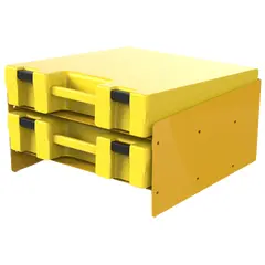 Ezi-Pak Twin Holder (mounts in 400mm Deep Shelf only) including 2x Ezi-Paks