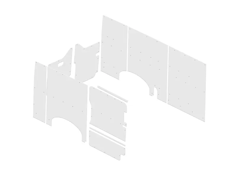 Load Area Protection Kit to suit Volkswagen Transporter T6 SWB (12/2015 – Current) Single Sliding Door
