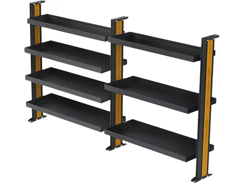 Shelving Kit AM - 1000mm + 1000mm Wide x 1185mm High