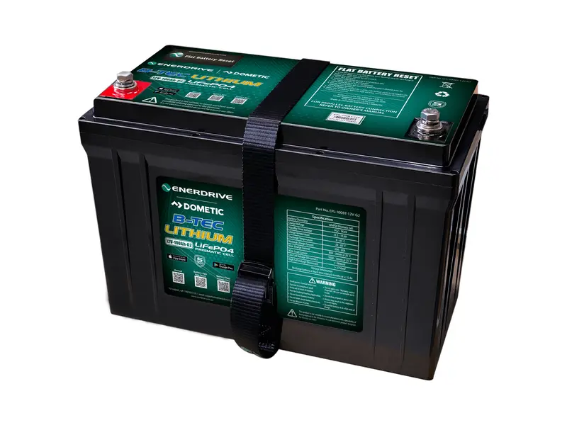 B-TEC 12V 100Ah G2 Lithium Battery