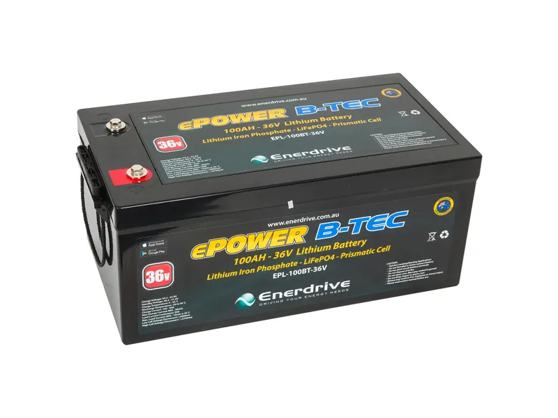 B-TEC 36V 100Ah Lithium Battery