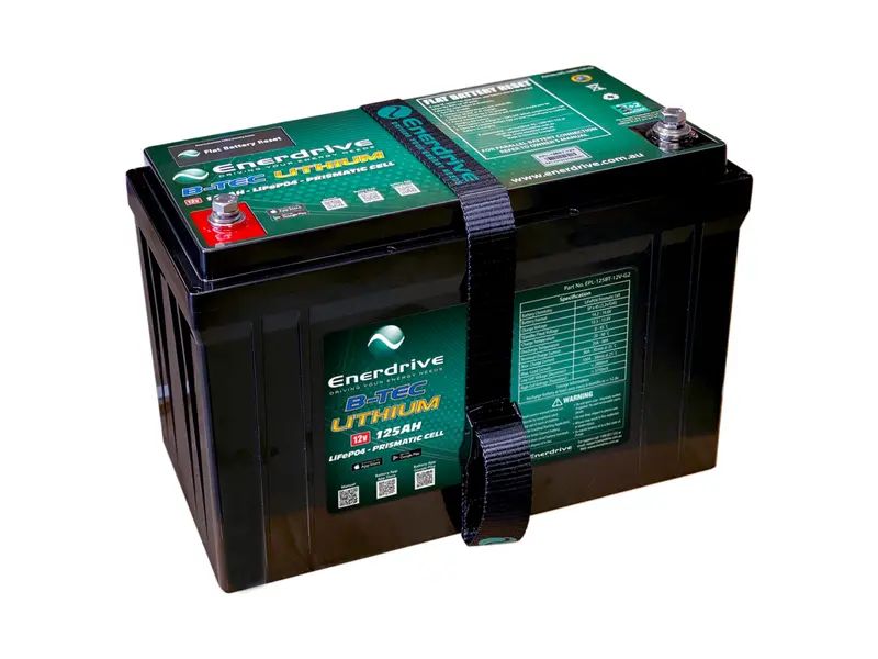 B-TEC 12V 125Ah G2 Lithium Battery