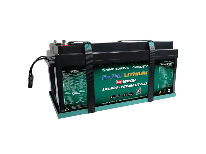 B-TEC 24V 150Ah G2 Lithium Battery