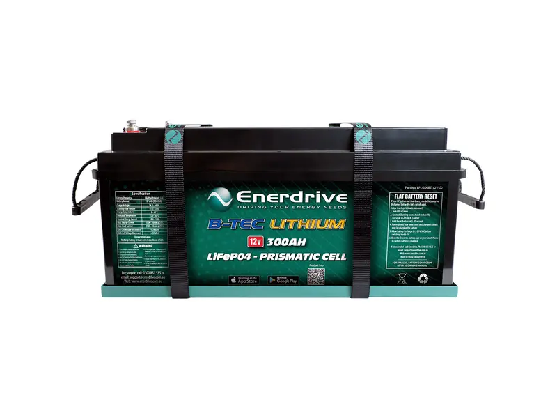 B-TEC 12V 300Ah G2 Lithium Battery