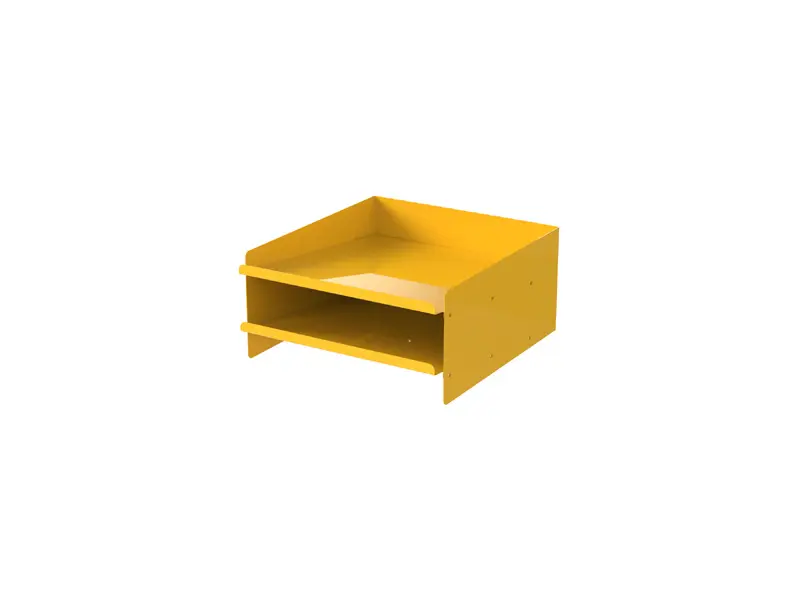 Ezi-Pak Twin Holder - mounts in 400mm Deep Shelf (Case only)