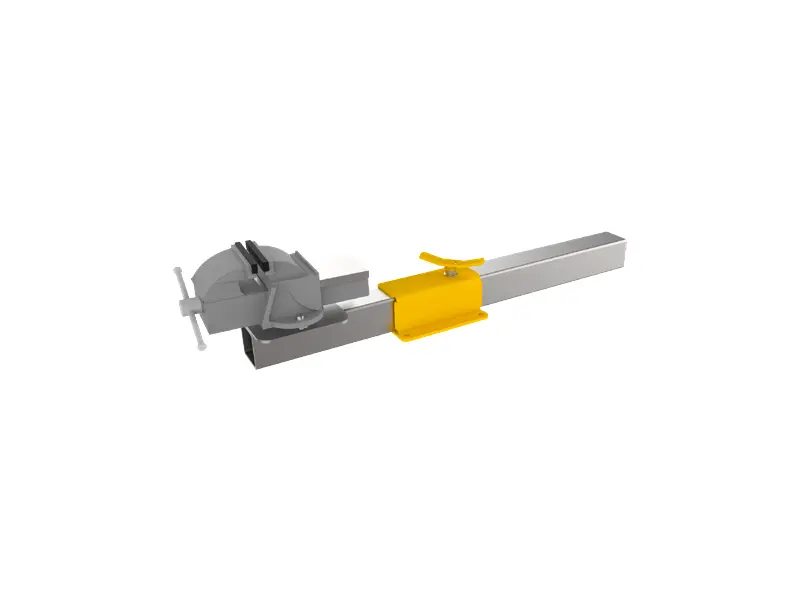 Vice Slide with 5" Vice Iron Grip