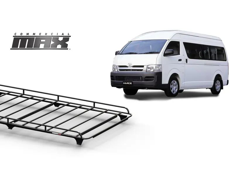 Roof Racks for Toyota Hiace SLWB High Roof (03/2005 – 05/2019) Commercial Max Platform