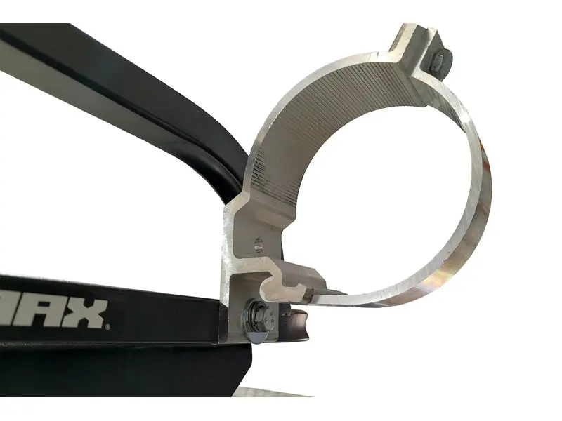 Commercial Max/Oval Steel Accessory 100mm conduit carrier caps and 3 brackets, NO PIPE
