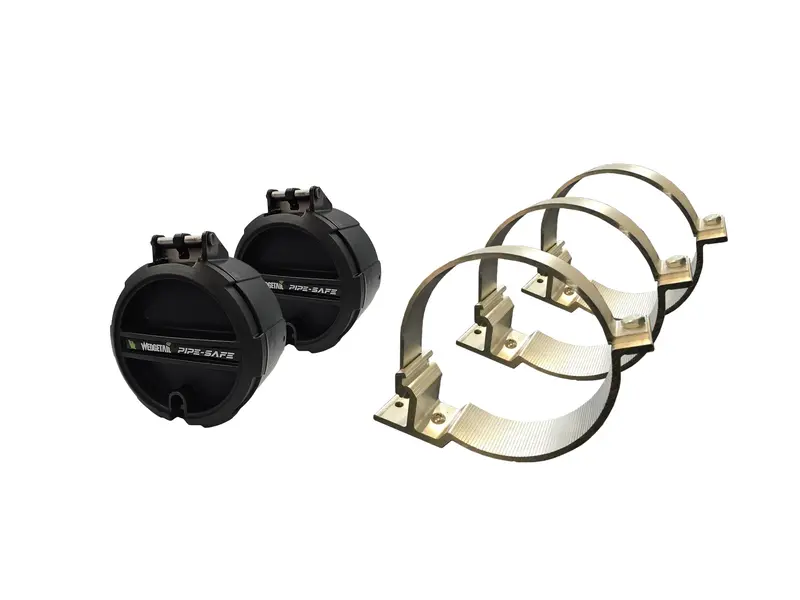 Commercial Max/Oval Steel Accessory 150mm conduit carrier with caps and 3 brackets