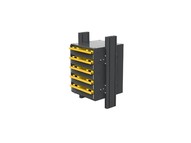 Cube Small Parts Drawers with Ezi-Pak x5