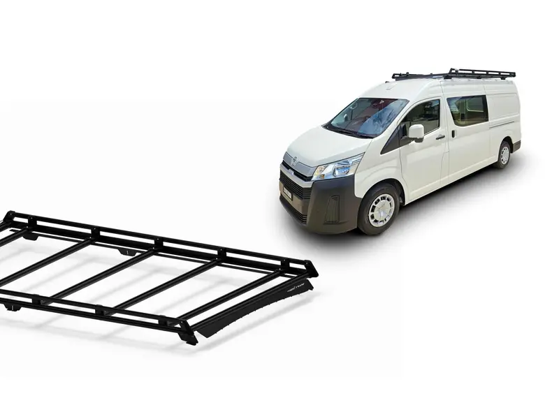 Roof Racks for Toyota Hiace SLWB High Roof (05/19 – Current) Wedgetail Trade Platform