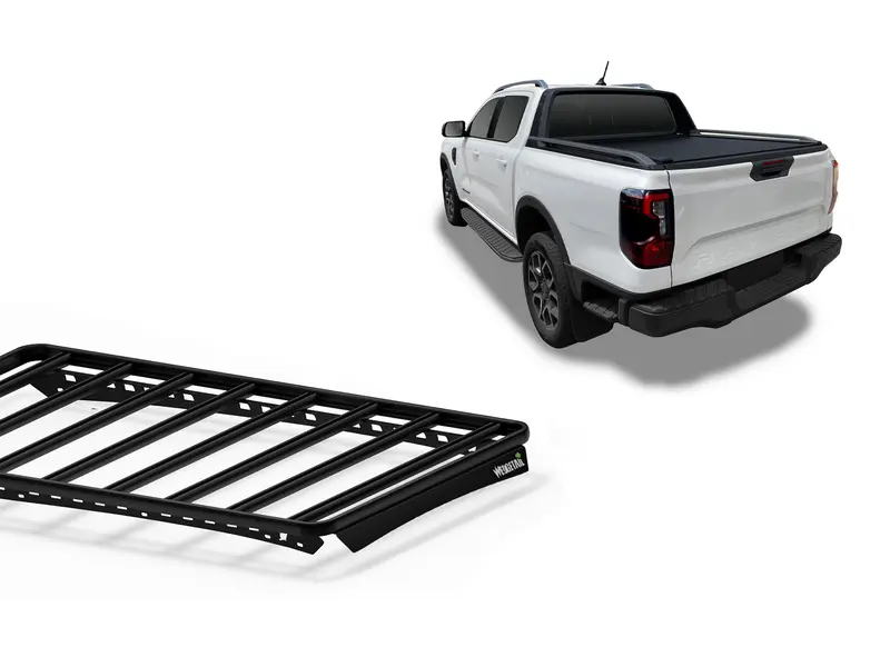 Roof Racks for Ford Ranger Dual Cab (2011 – 2022) Wedgetail Adventure Platform to suit EGR roll top roof rack