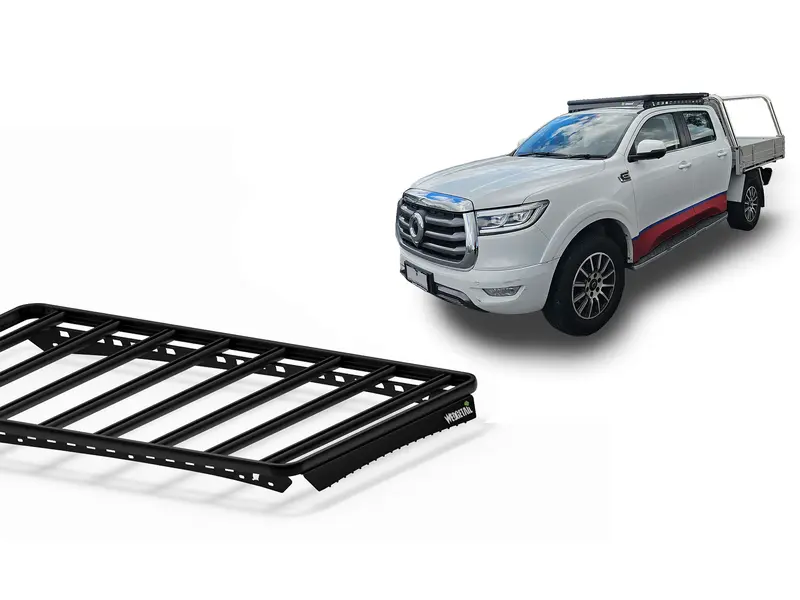 Roof Racks for GWM Cannon Dual Cab without roof rail (2020 – Current) Wedgetail Adventure Platform