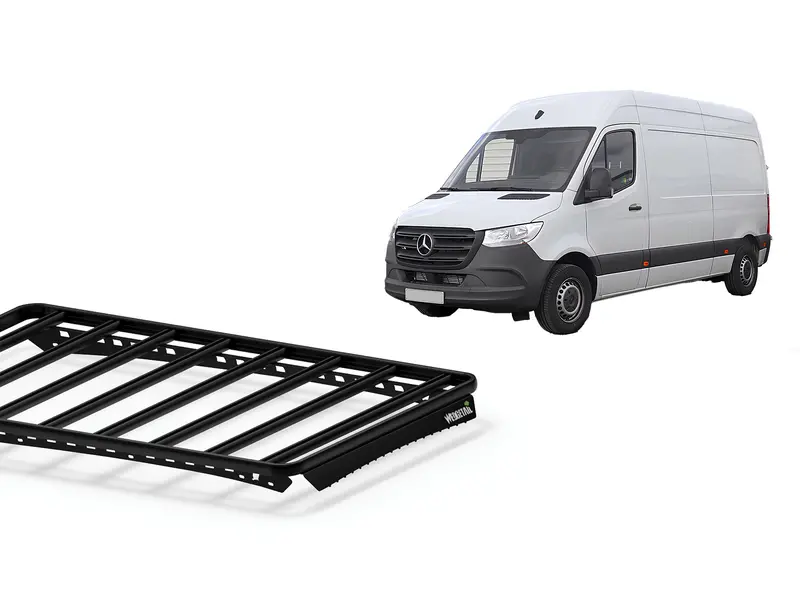 Roof Racks for Mercedes Benz Sprinter LWB High Roof (2006 – 2018) Wedgetail Adventure Platform