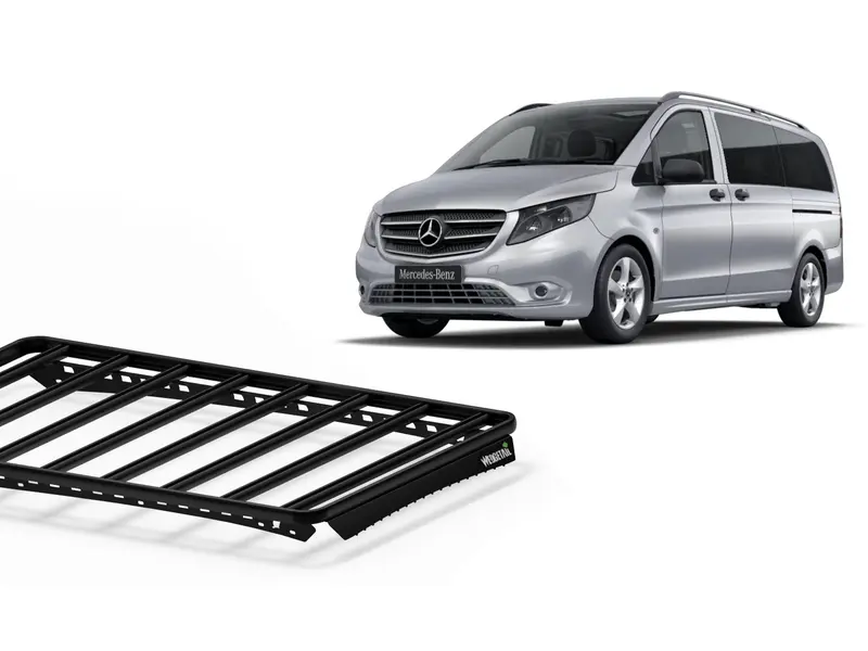 Roof Racks for Mercedes Benz Vito LWB (02/04 – Current) Wedgetail Adventure Platform