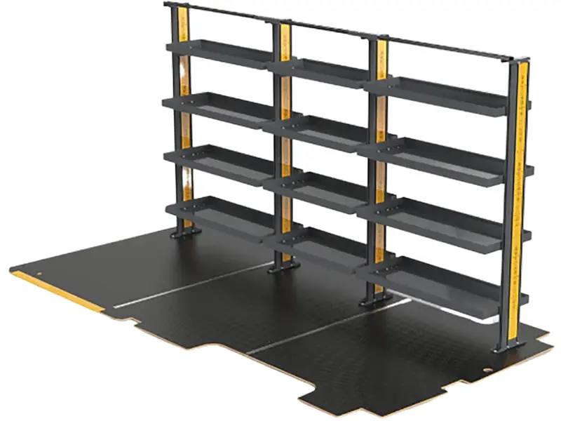 Full Length Driver's Side Shelving for LDV Deliver 9 LWB (07/2020 - Current)