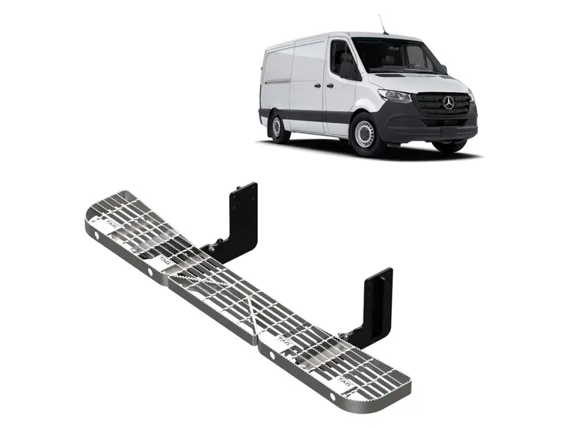Rear Step & Sensor Brackets for Mercedes-Benz Sprinter Van (5,0T Narrow Chassis MWB) (907 Series, 519 Variant) (01/2019 - Current)